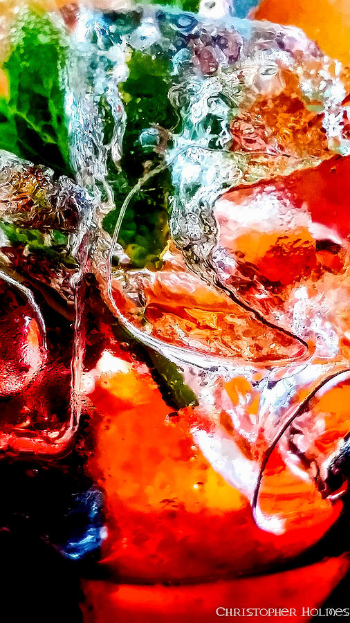Abstract Drink Photograph by Christopher Holmes