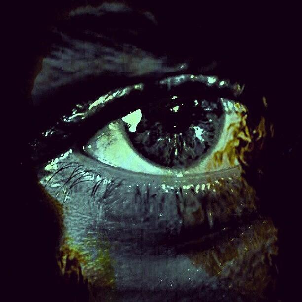 Iris Photograph - Abstract Eye!! by Chris Drake
