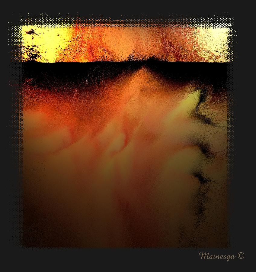 Abstract Digital Art - Abstract-F-R-B by Ines Garay-Colomba
