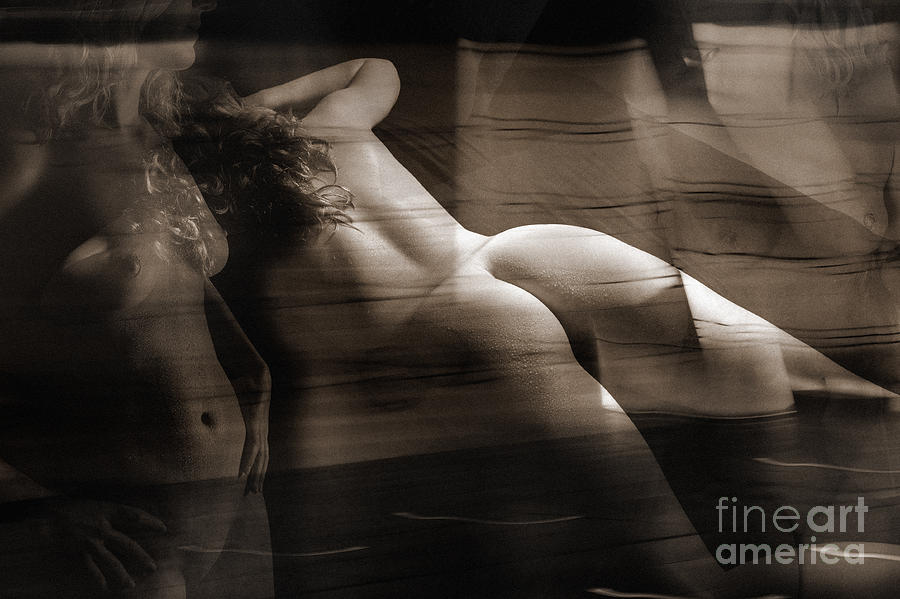 Nature Photograph - Abstract Female Nudes #1 by Jochen Schoenfeld