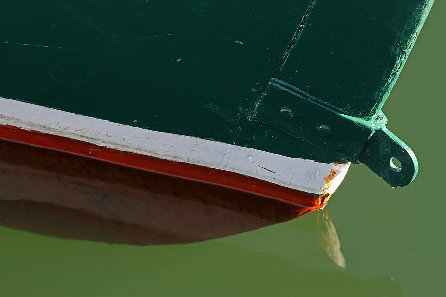 Abstract Fishing Boat Bow Photograph by Juergen Roth