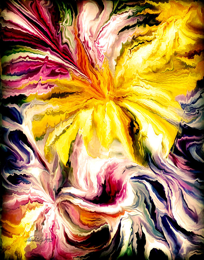 Abstract Flowers Digital Art by Pachek - Fine Art America