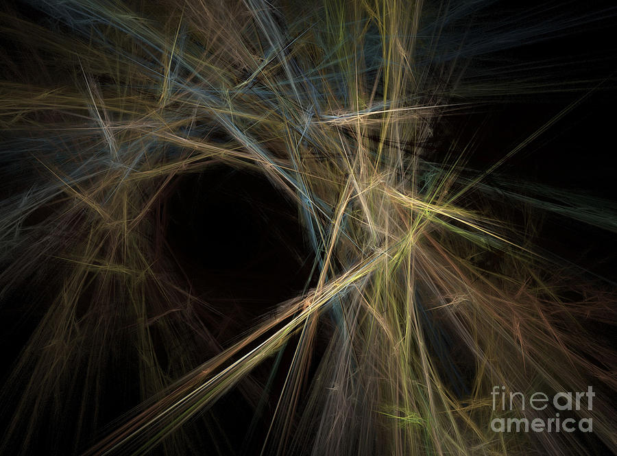 Abstract Fractal Background 01 Digital Art by Antony McAulay