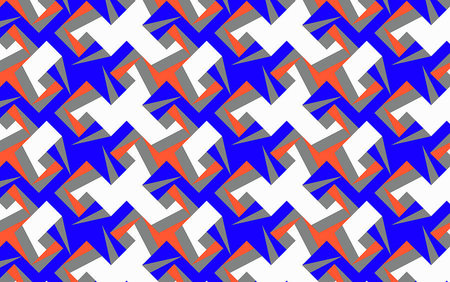 Abstract Full Frame Angular Backgrounds Photograph by Ikon Images | Pixels