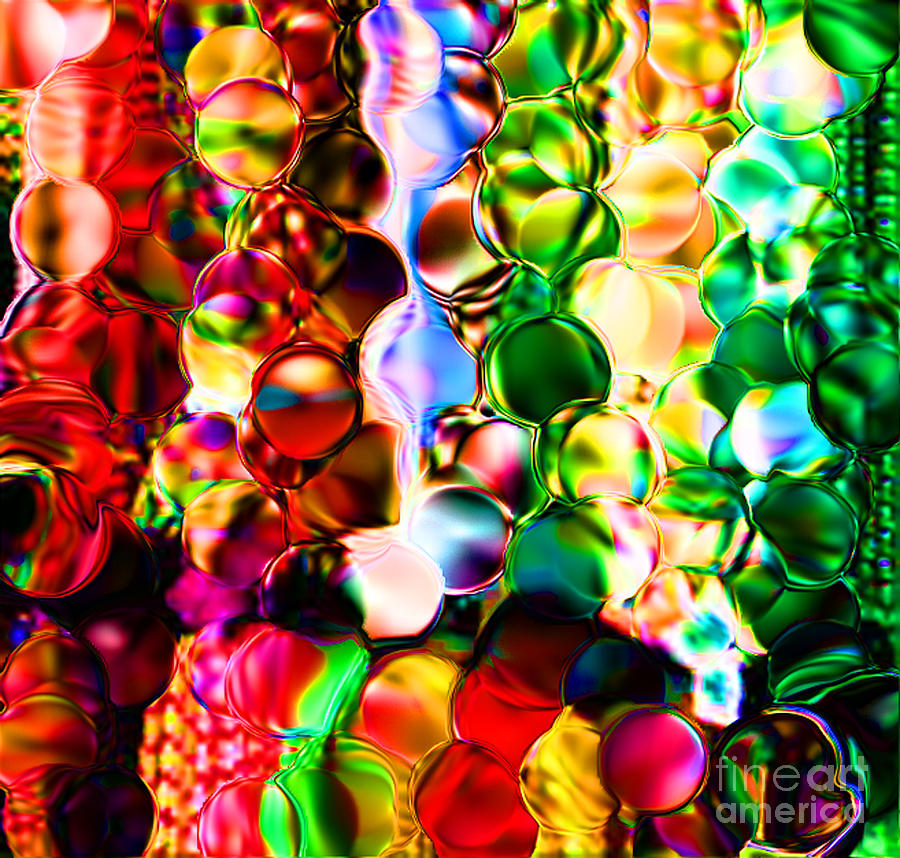 Abstract Gems Digital Art by Gayle Price Thomas