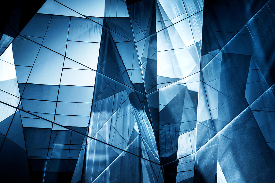 Abstract Glass Architecture Photograph by Nikada