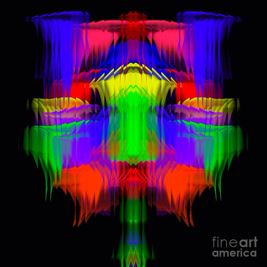 Abstract Goblet Digital Art by Gayle Price Thomas