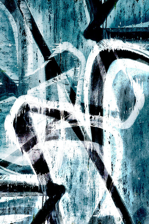 Abstract graffiti 4 Digital Art by Steve Ball