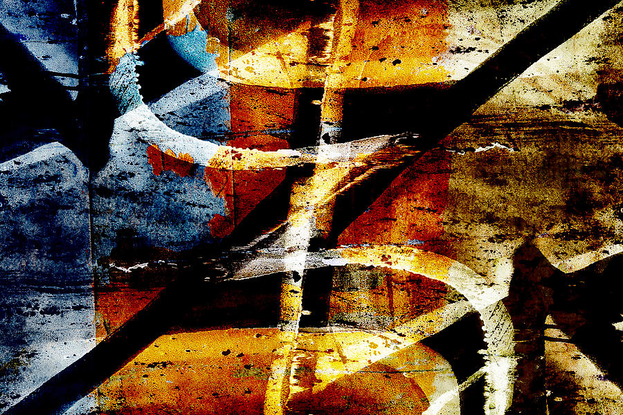 Abstract graffiti 7 Digital Art by Steve Ball