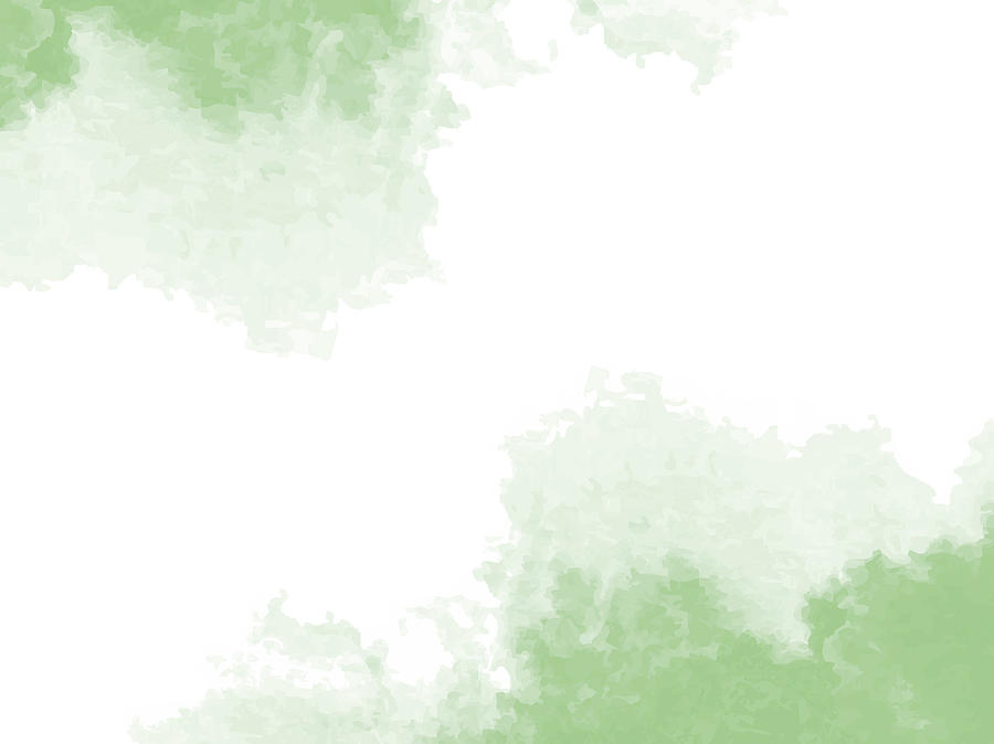Abstract green watercolor background Drawing by Carduus