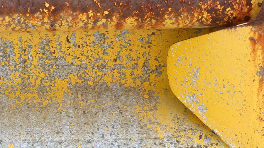 Abstract Guard Rail 2 Photograph by Anita Burgermeister