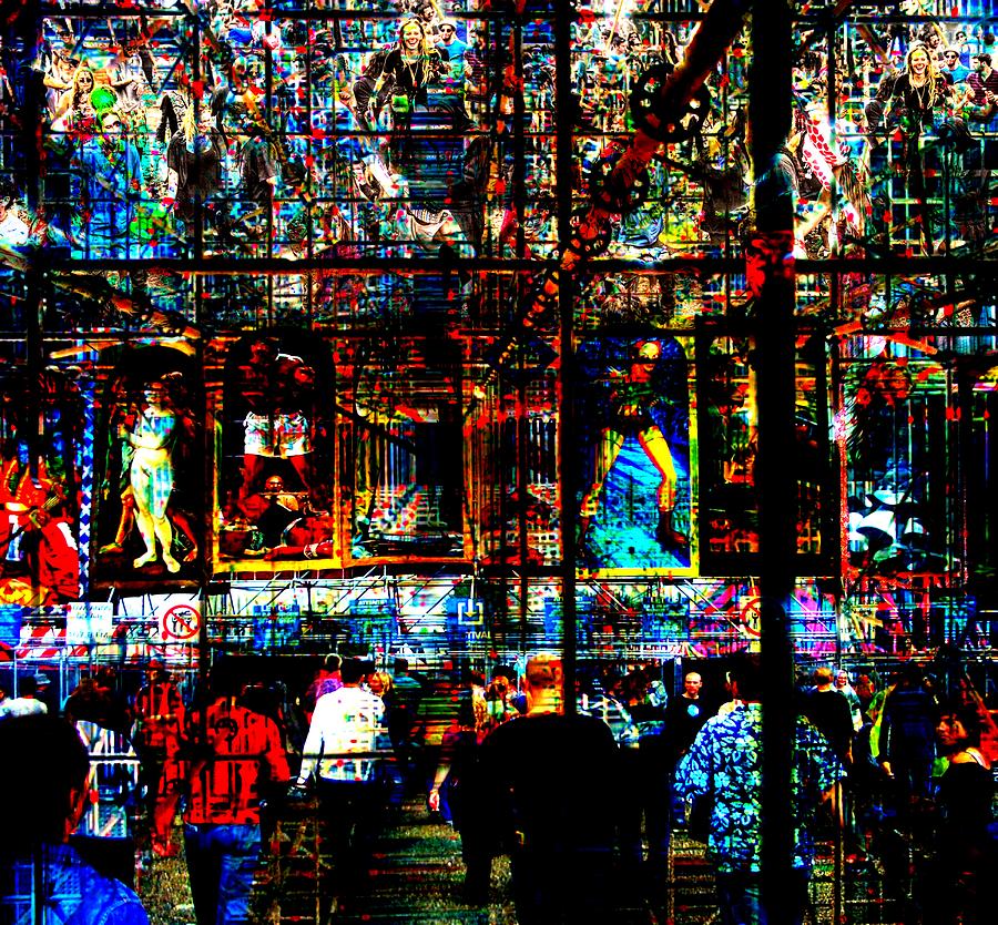 Abstract Digital Art - Abstract Humanity by Mary Clanahan Abstract Digital Art - Abstract Humanity by Mary Clanahan