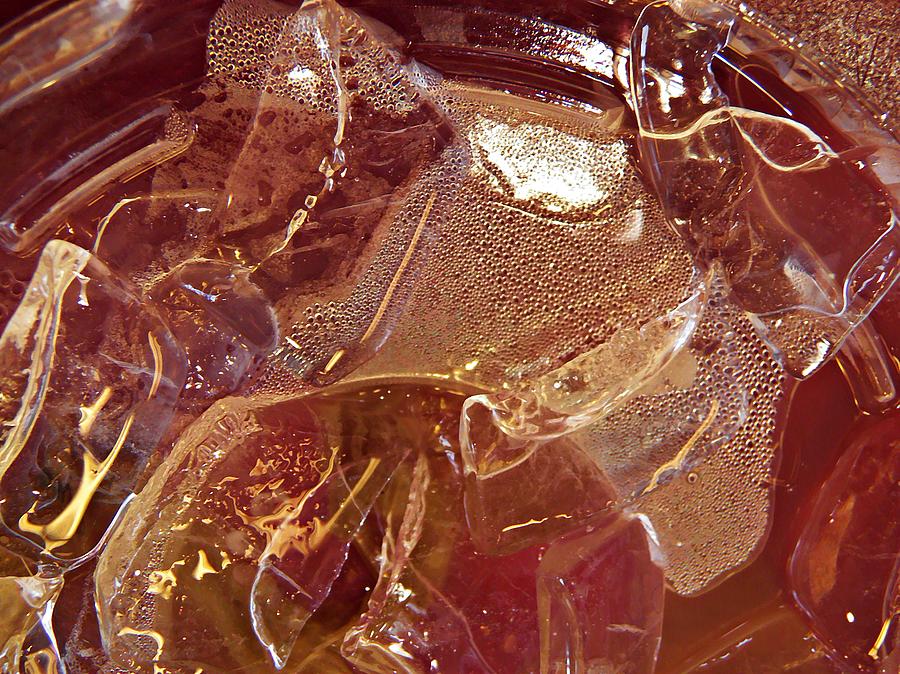Abstract Ice 36 Photograph by Sarah Loft