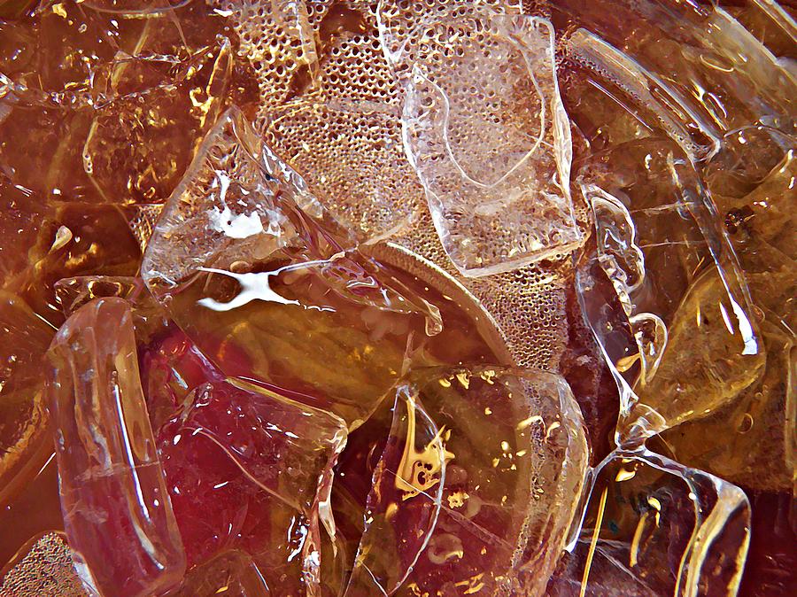 Abstract Ice 37 Photograph by Sarah Loft