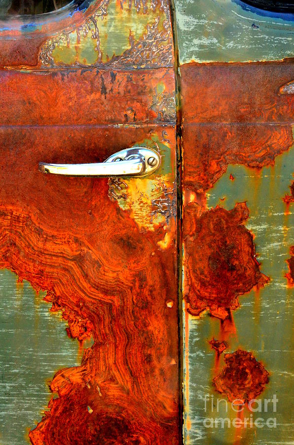 Abstract in Rust 24 Photograph by Newel Hunter