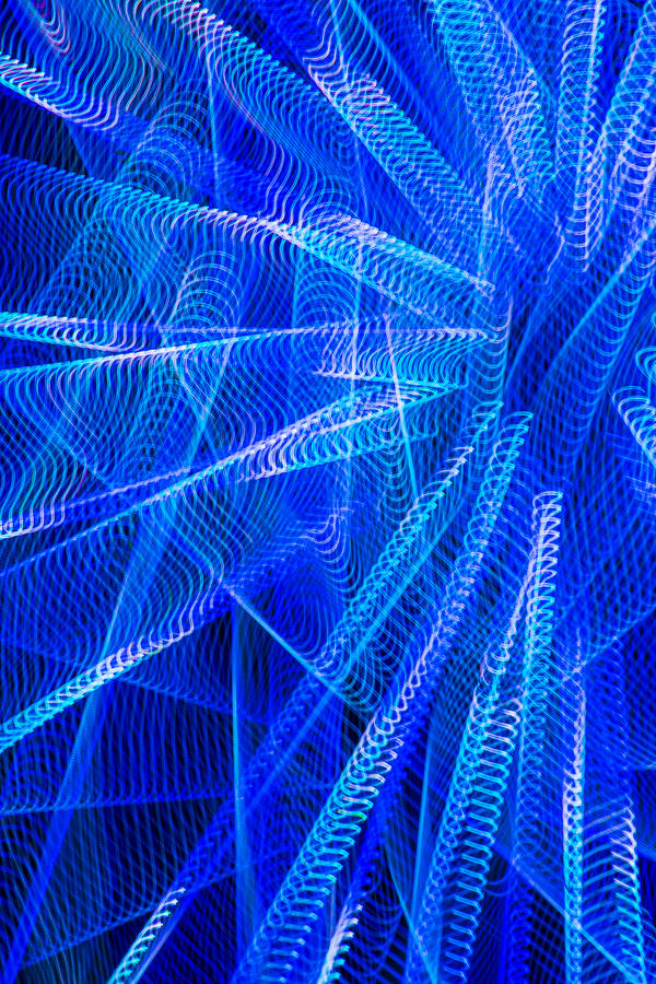 Lights Photograph - Abstract Lights Number 2 by Garry Gay