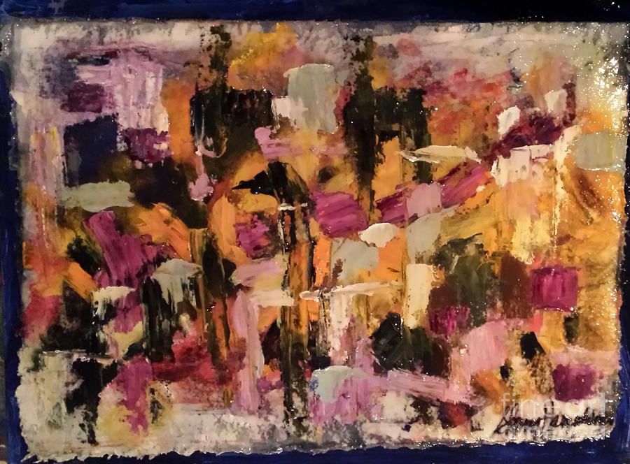 Abstract Obsession Painting by Sherry Harradence