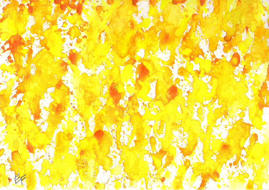 Abstract Of Ginger Painting by Eric Forster