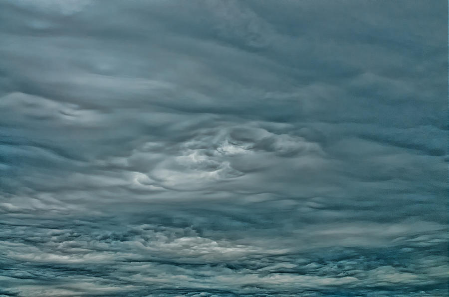 Abstract Of The Clouds Photograph by Gary Slawsky