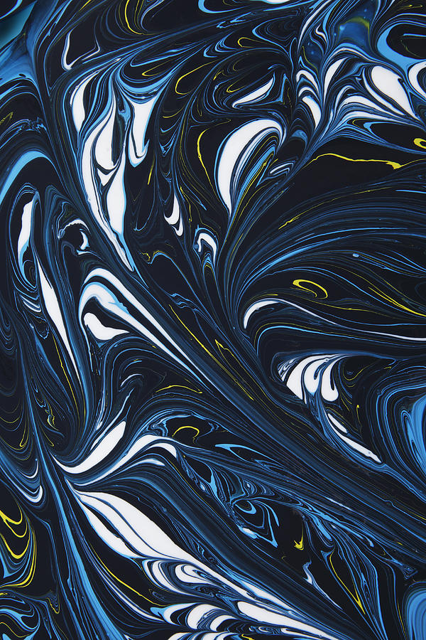 Abstract Paint Swirls Photograph by Paul Taylor