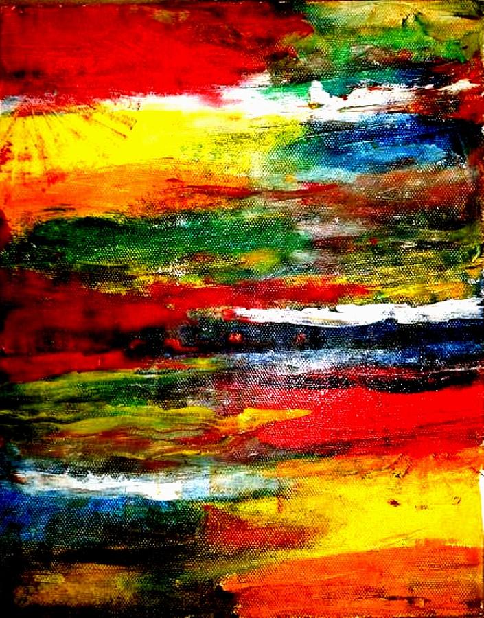 Abstract Painting Painting by Kalpeshkumar Patel - Fine Art America