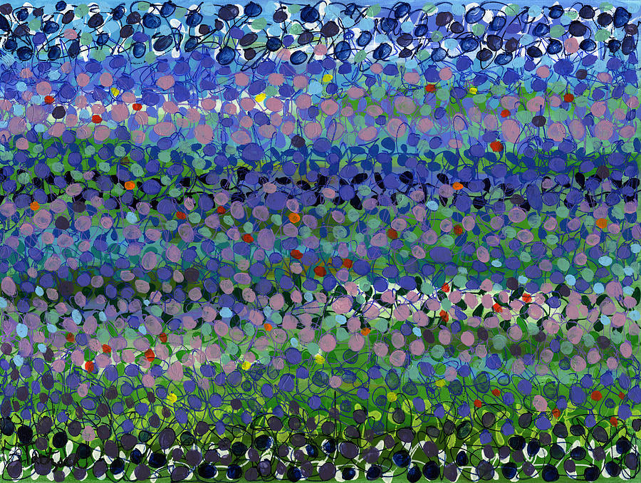 Abstract Patterns Four Painting by Lynne Taetzsch