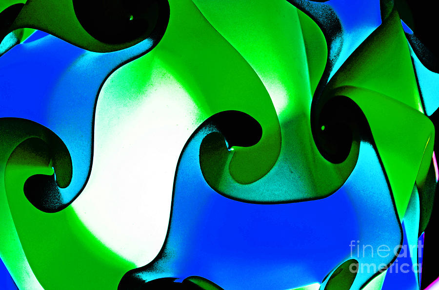Abstract Plastic Photograph by Frank Larkin