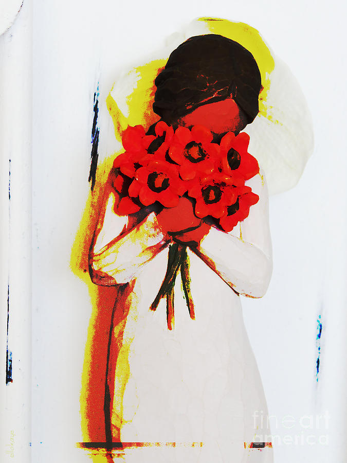 Abstract Print Art Flower Girl 2 Photograph by Ella Kaye Dickey