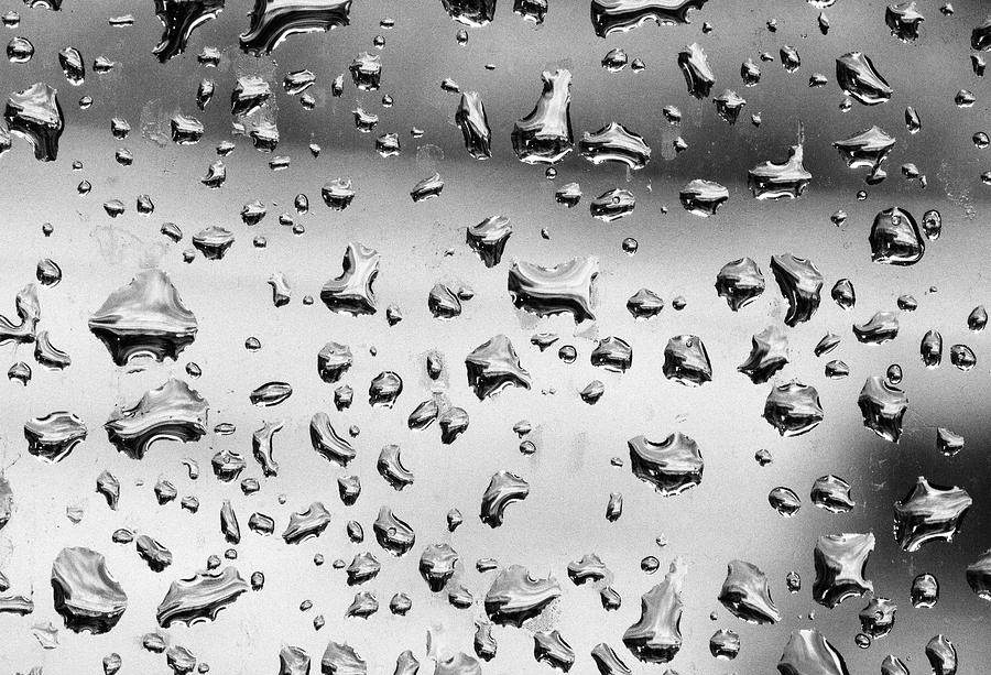 Abstract Raindrops  Digital Art by Susan Stone