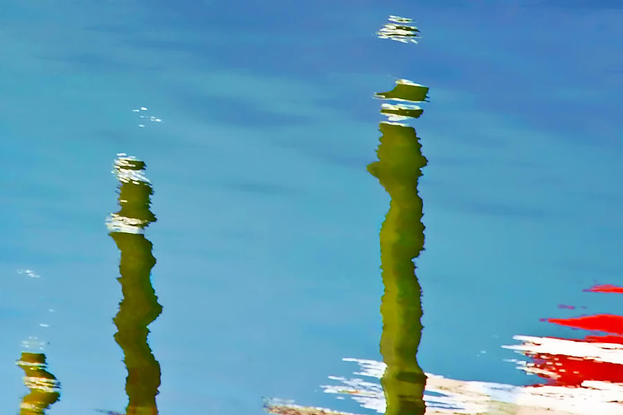 Abstract Reflection In River Photograph by Gary Slawsky