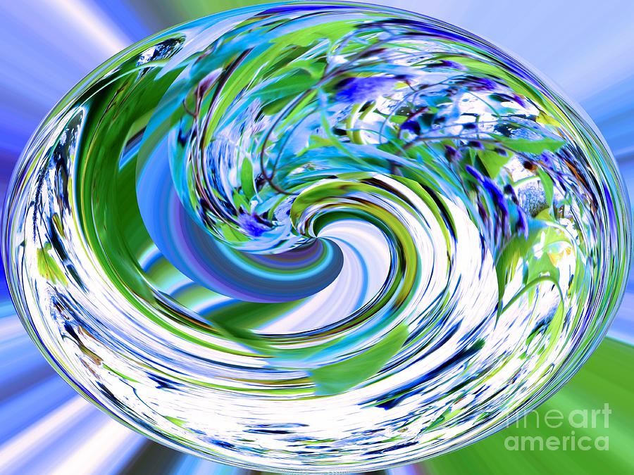 Inspirational Photograph - Abstract Reflections Digital Art #3 by Robyn King
