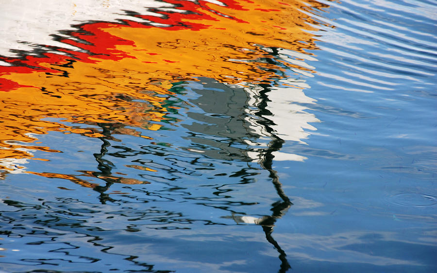 Abstract color reflections Photograph by Michalakis Ppalis