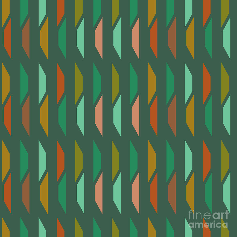 Abstract Retro Patternvector Digital Art by Iryna Kopystko Abstract Retro Patternvector Digital Art by Iryna Kopystko