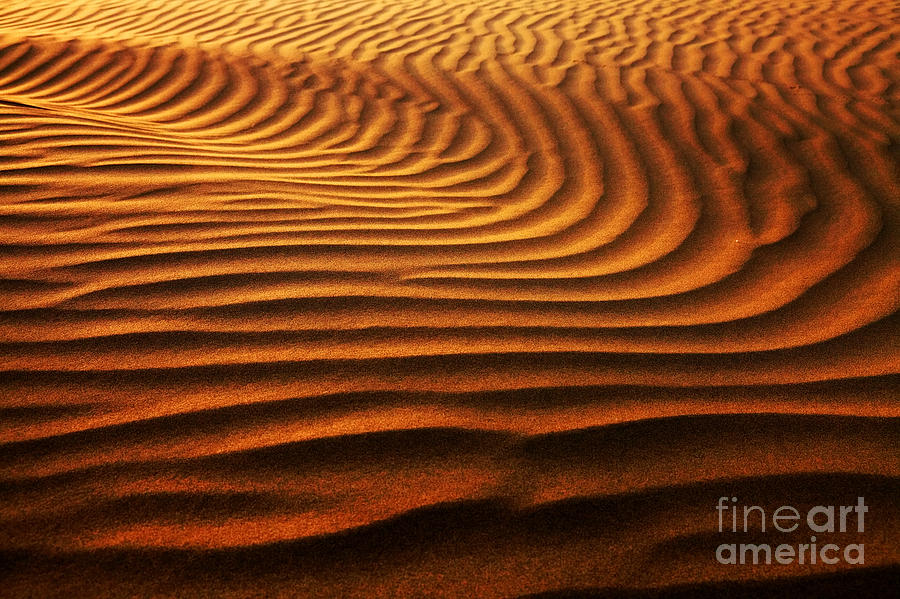 Abstract sand pattern Photograph by Sorin Rechitan Fine Art America