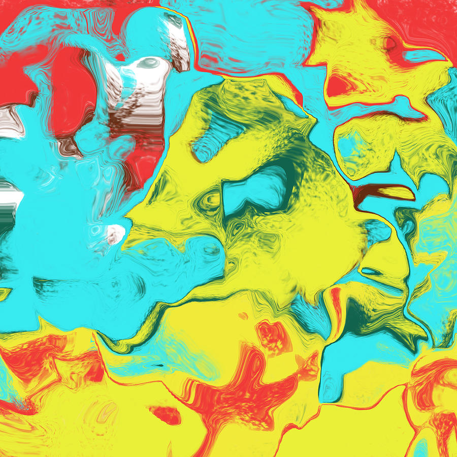 Abstract Sea Creature Painting by Jessica Wright Fine Art America