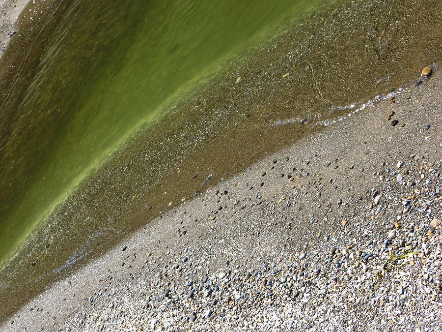 Abstract Shore Photograph by Shawna Rowe