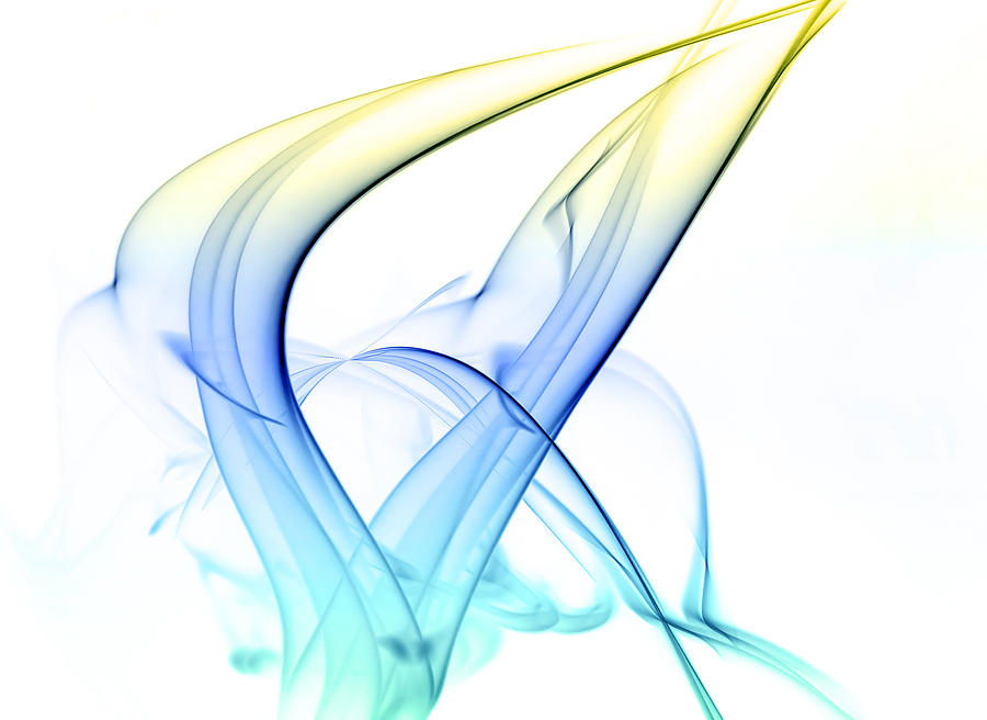 Abstract Smoke Digital Art by Modern Abstract