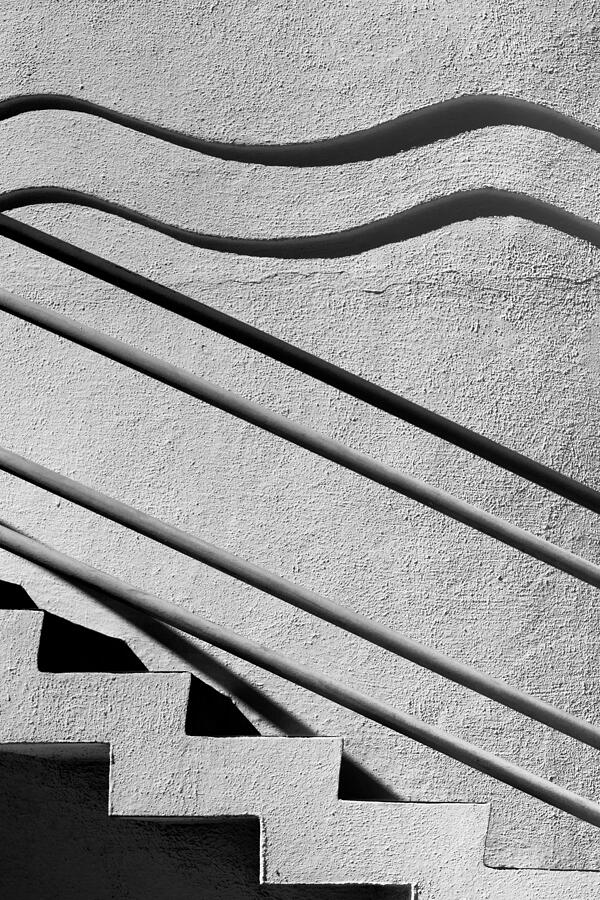 Abstract Stairs Photograph by David Smith