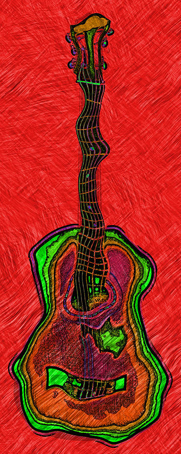 Abstract Strings 2 Digital Art by David G Paul