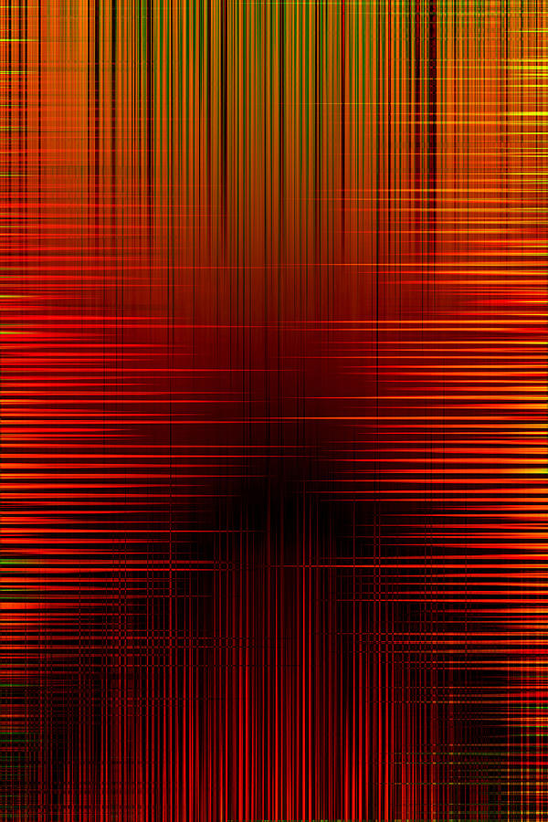 Abstract stripes Digital Art by Steve Ball