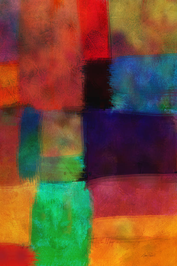 Abstract Study Five - abstract - art Digital Art by Ann Powell