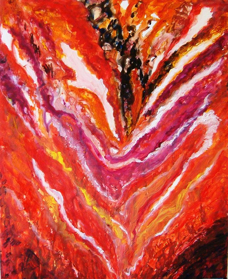 Abstract Synergy Painting by Manjiri Kanvinde