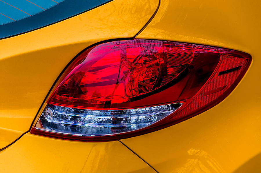 Abstract Tail Light Photograph by Xavier Cardell