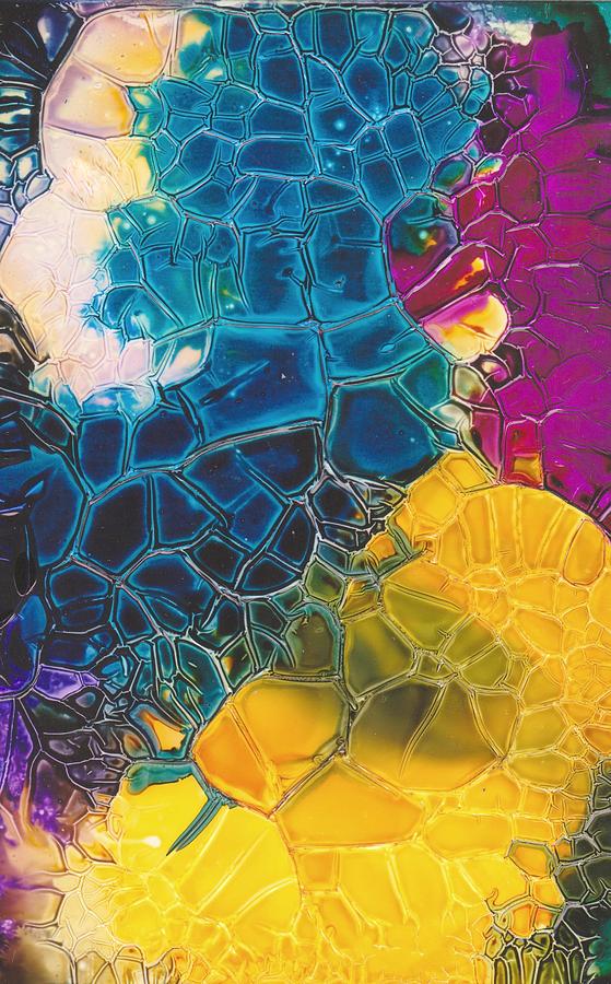 Texture Painting - Abstract Textures 1 by Susan Kubes Texture Painting - Abstract Textures 1 by Susan Kubes