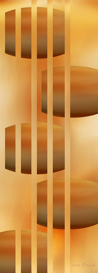 Abstract  The cords Digital Art by Jennifer Page