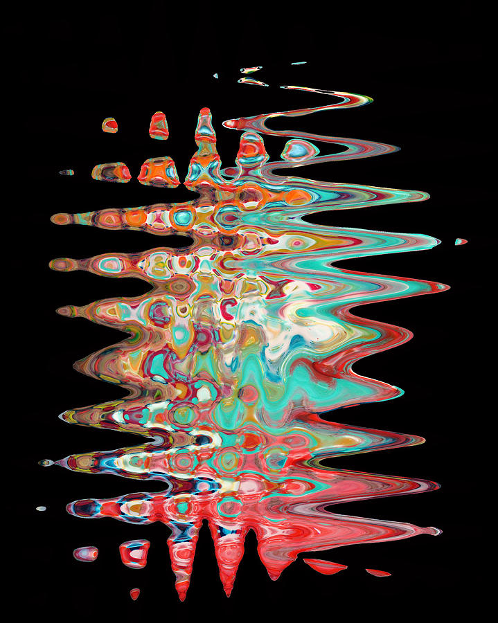 Abstract Digital Art - Abstract  Twenty  One  Of  Twenty  One by Carl Deaville