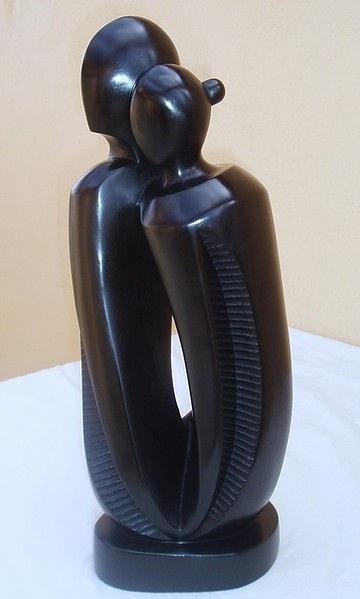 Abstract Unity couple Sculpture by Alcira Osayi - Fine Art America