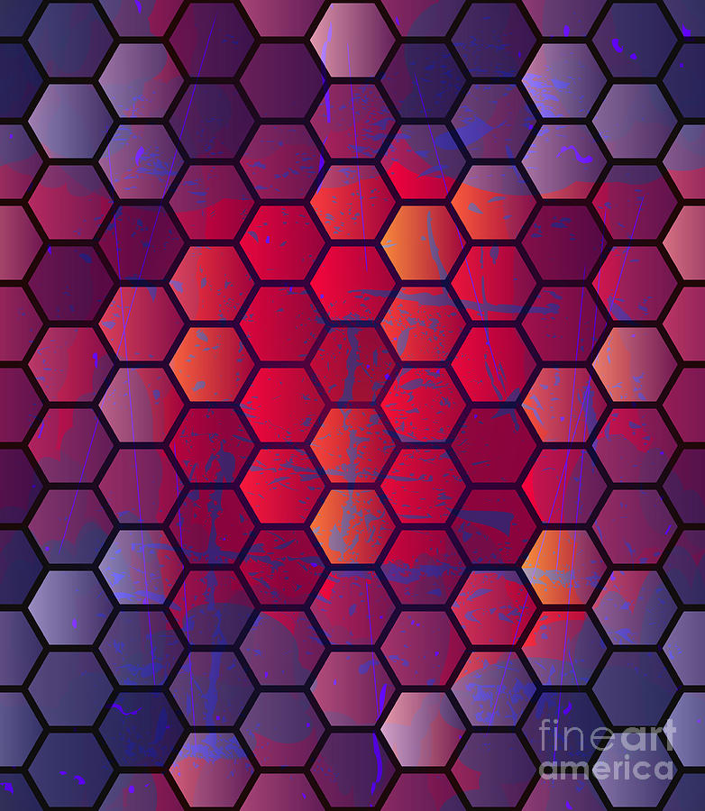 Abstract Vector Geometric Background Digital Art by Alextanya Abstract Vector Geometric Background Digital Art by Alextanya