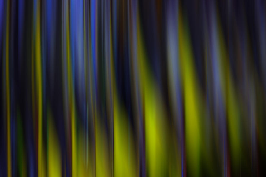 Pattern Photograph - Abstract Vertical Red Yellow Blue and Green by Marvin Spates