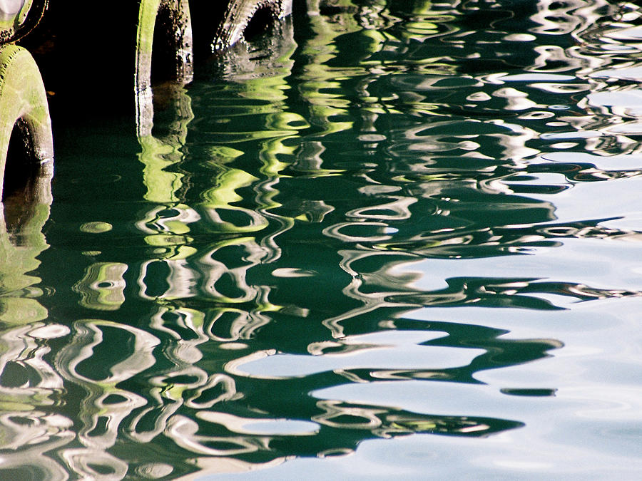 Abstract Water Reflection 20 Photograph by Andrew Hewett